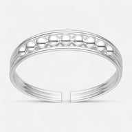Anillo Midi Triple Esferas