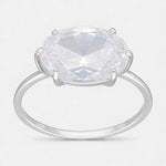 Anillo Maxi Circón Ovalado 20