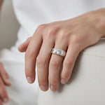 Anillo Sello Circón 22
