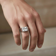 Anillo Sello Circón 26