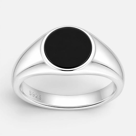 Anillo Sello Ónix 17
