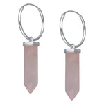 Argolla Cuarzo Rosa 17 mm