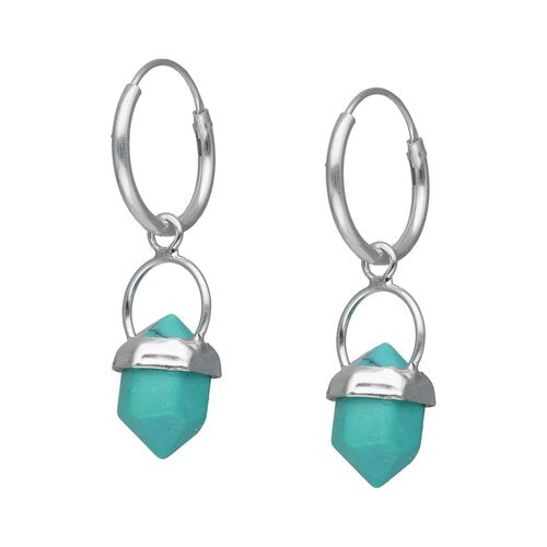 Argolla Cuarzo Turquesa 12 mm