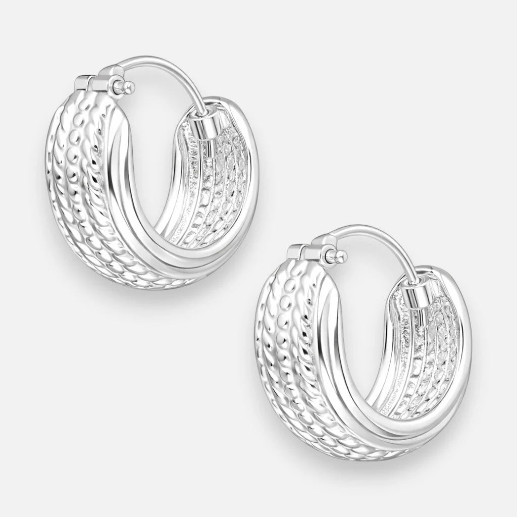 Argolla Étnica Trenzada 13 mm
