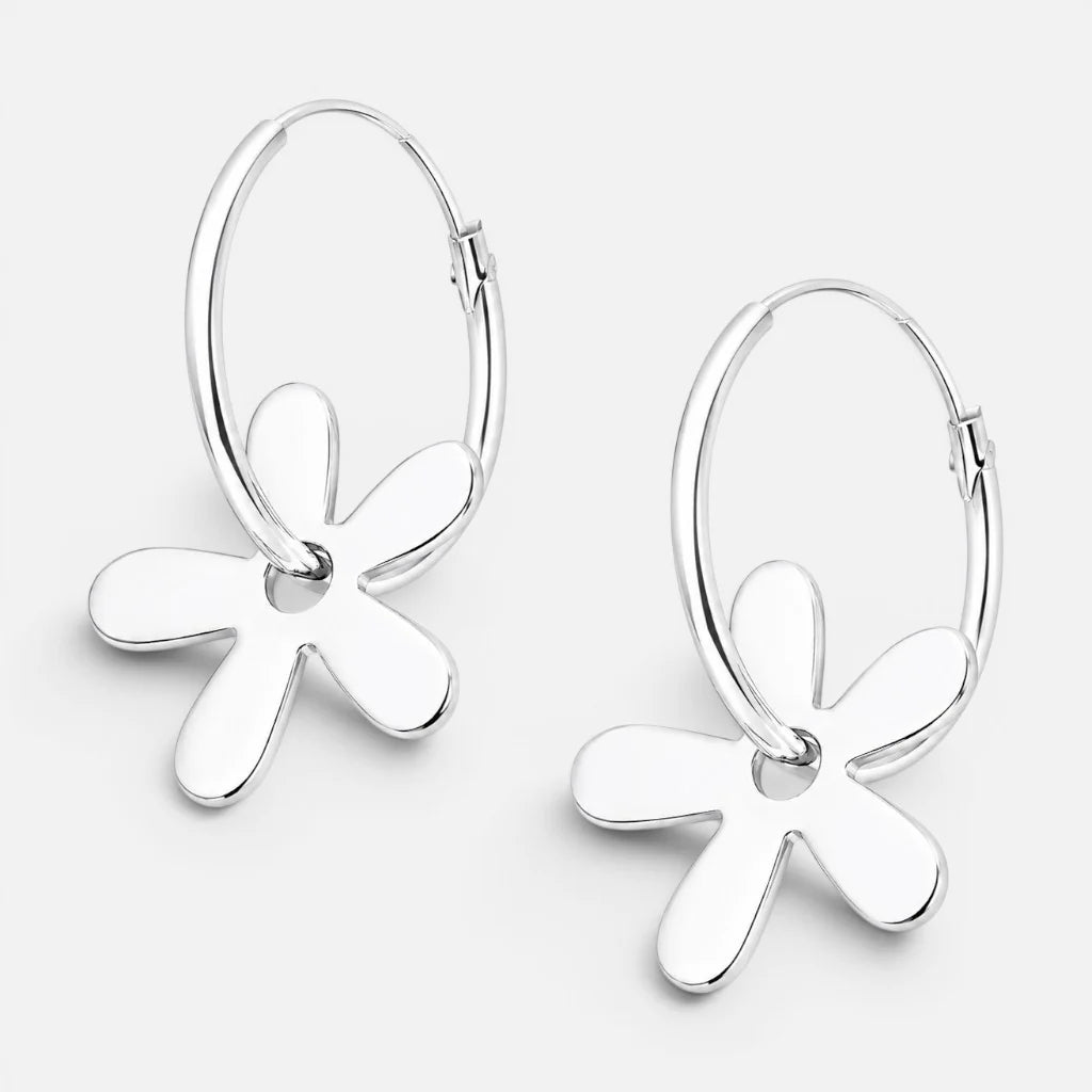 Argolla Flor 20 mm