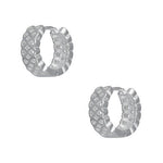 Argolla Huggie Infinitos 12 mm