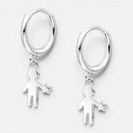 Argolla Huggie Niño Estrella 11 mm