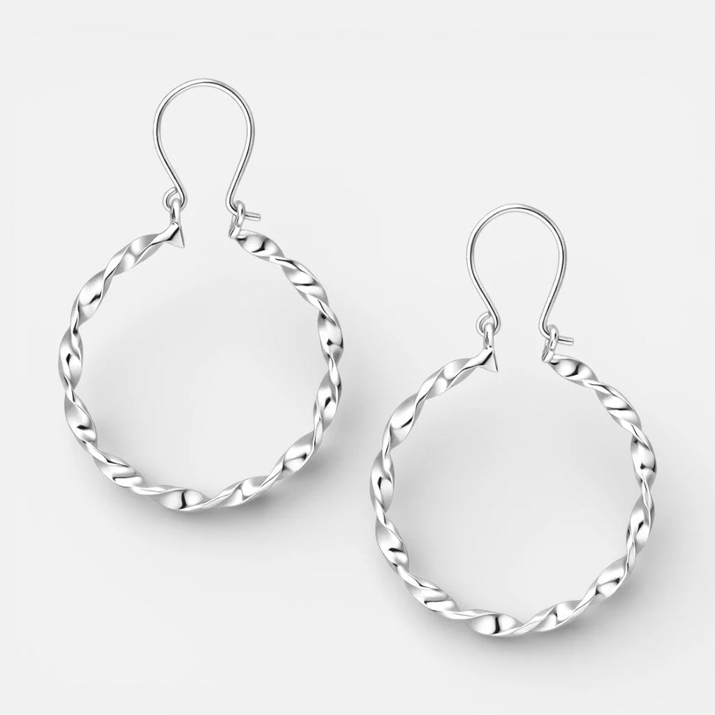Argolla Lisa Entorchada 30 mm
