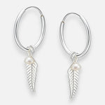 Argolla Perla Pluma 14 mm
