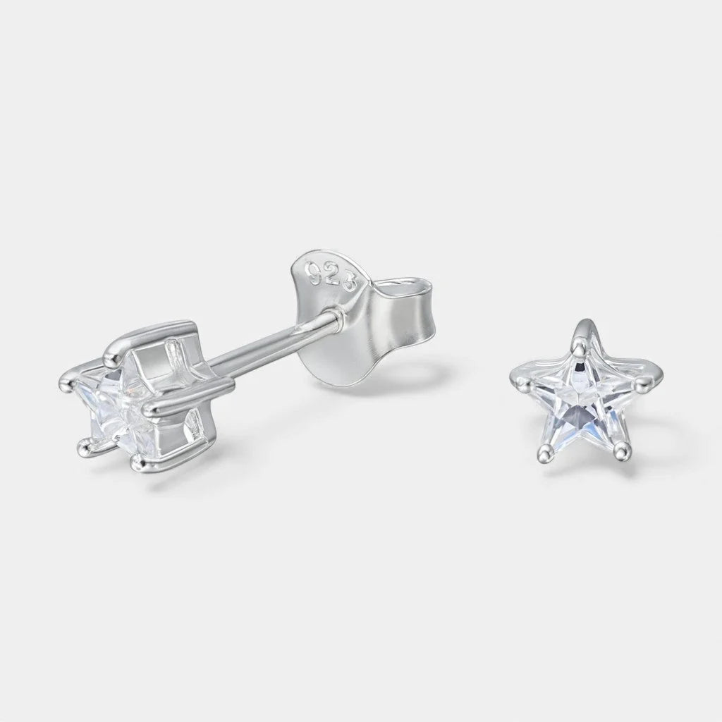 Aro Circón Estrella 5x5 mm