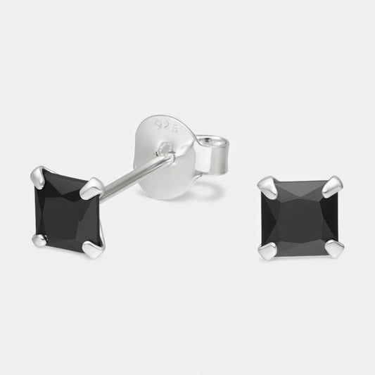 Aro Circón Ónix 4x4 mm