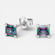 Aro Circón Topacio Místico 4x4 mm