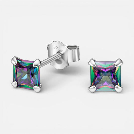 Aro Circón Topacio Místico 4x4 mm