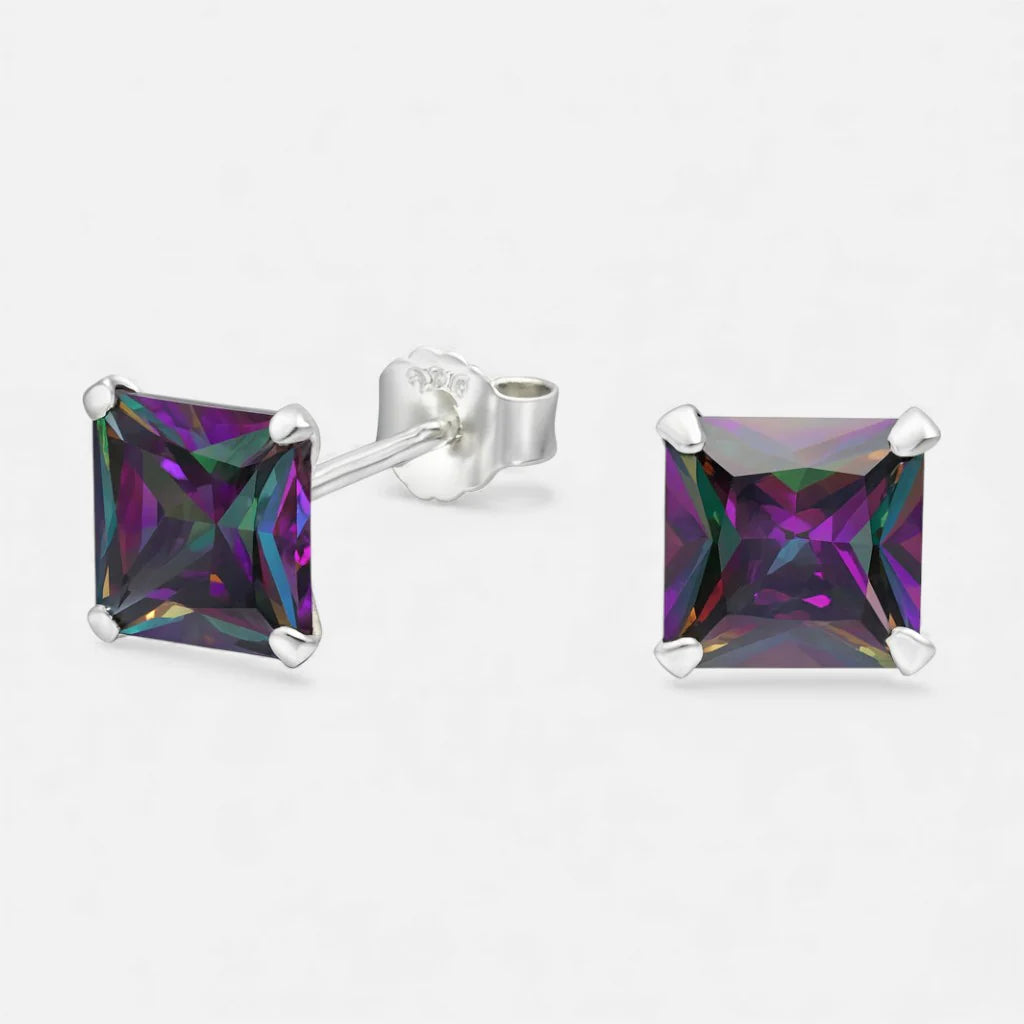 Aro Circón Topacio Místico 6x6 mm