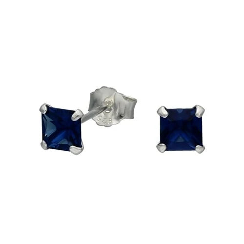 Aro Circón Zafiro 4x4 mm