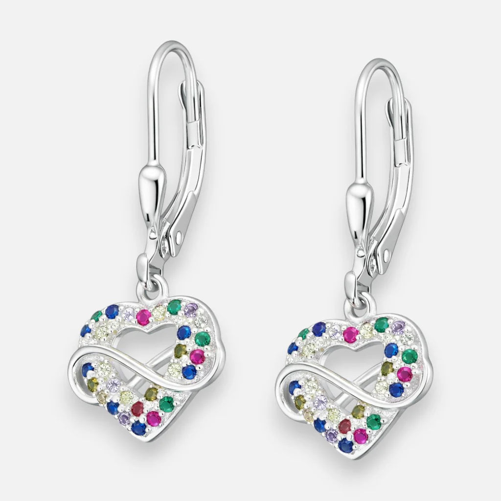 Aro Clip Corazón Infinito Circones Multicolor