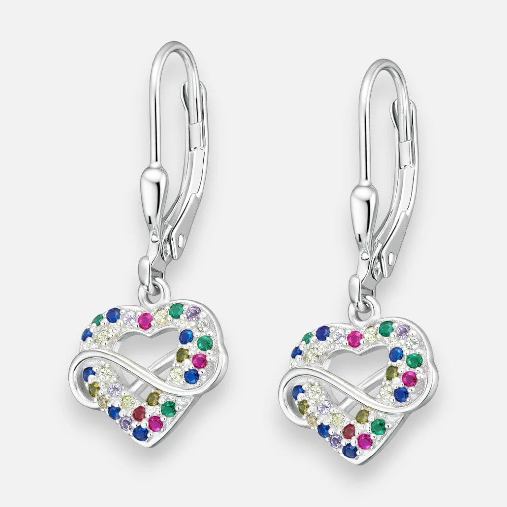Aro Clip Corazón Infinito Circones Multicolor