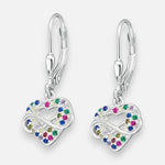 Aro Clip Corazón Infinito Circones Multicolor
