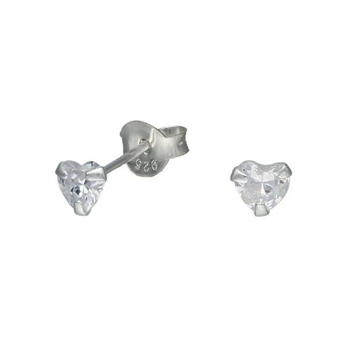 Aro Corazón Circón 4 mm