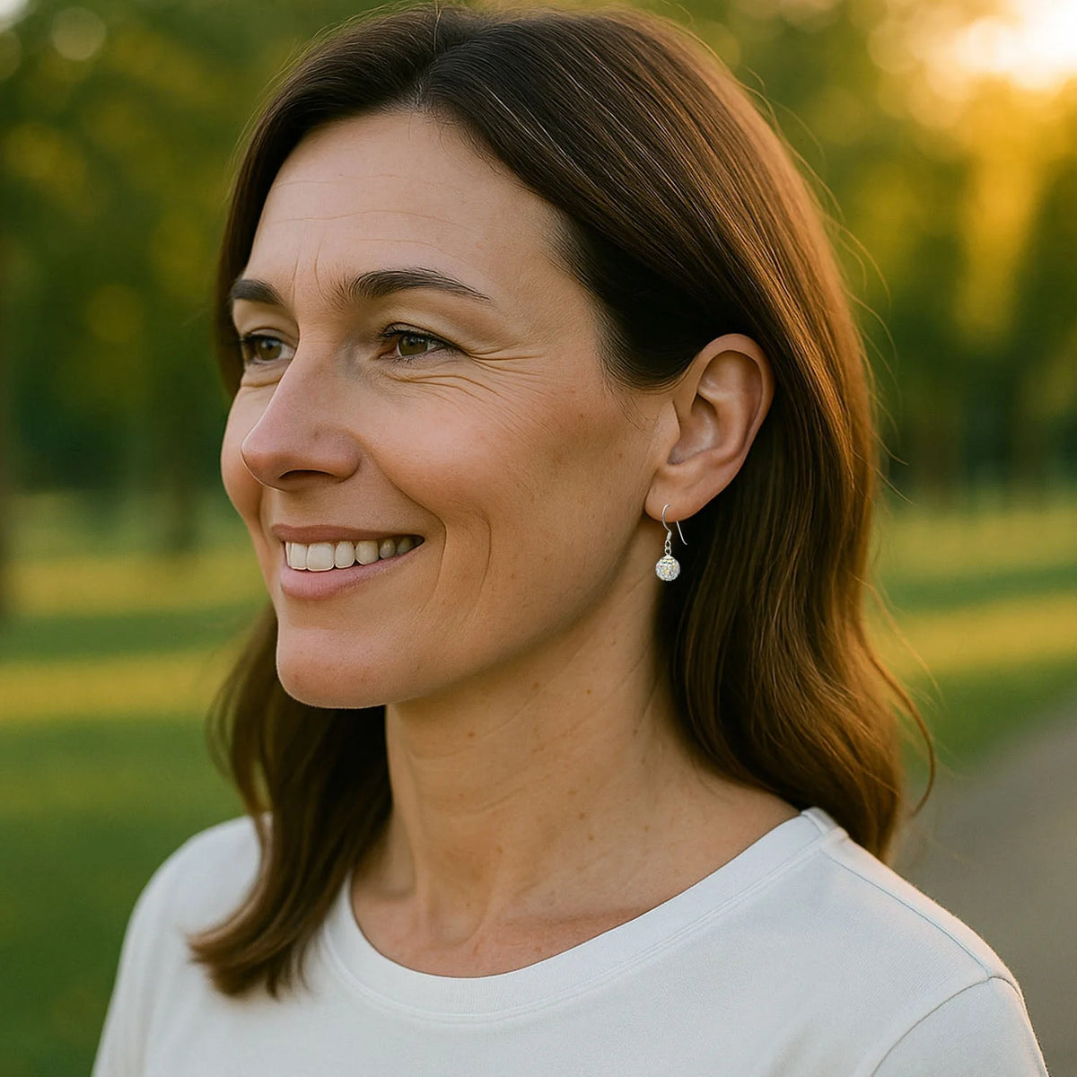 Aro Cristales Hecho con Swarovski Calipso 8 mm