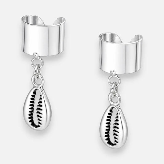 Aro Ear Cuff Concha Valor por Par