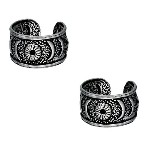 Aro Ear Cuff Media Luna Estrellas