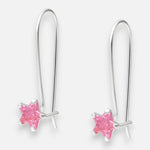 Aro Estrella Circón Rosa Francia 6 mm