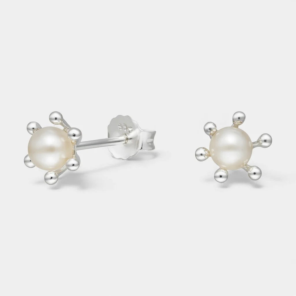 Aro Pistilo con Perla 4 mm