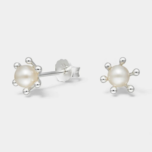 Aro Pistilo con Perla 4 mm