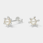 Aro Pistilo con Perla 4 mm