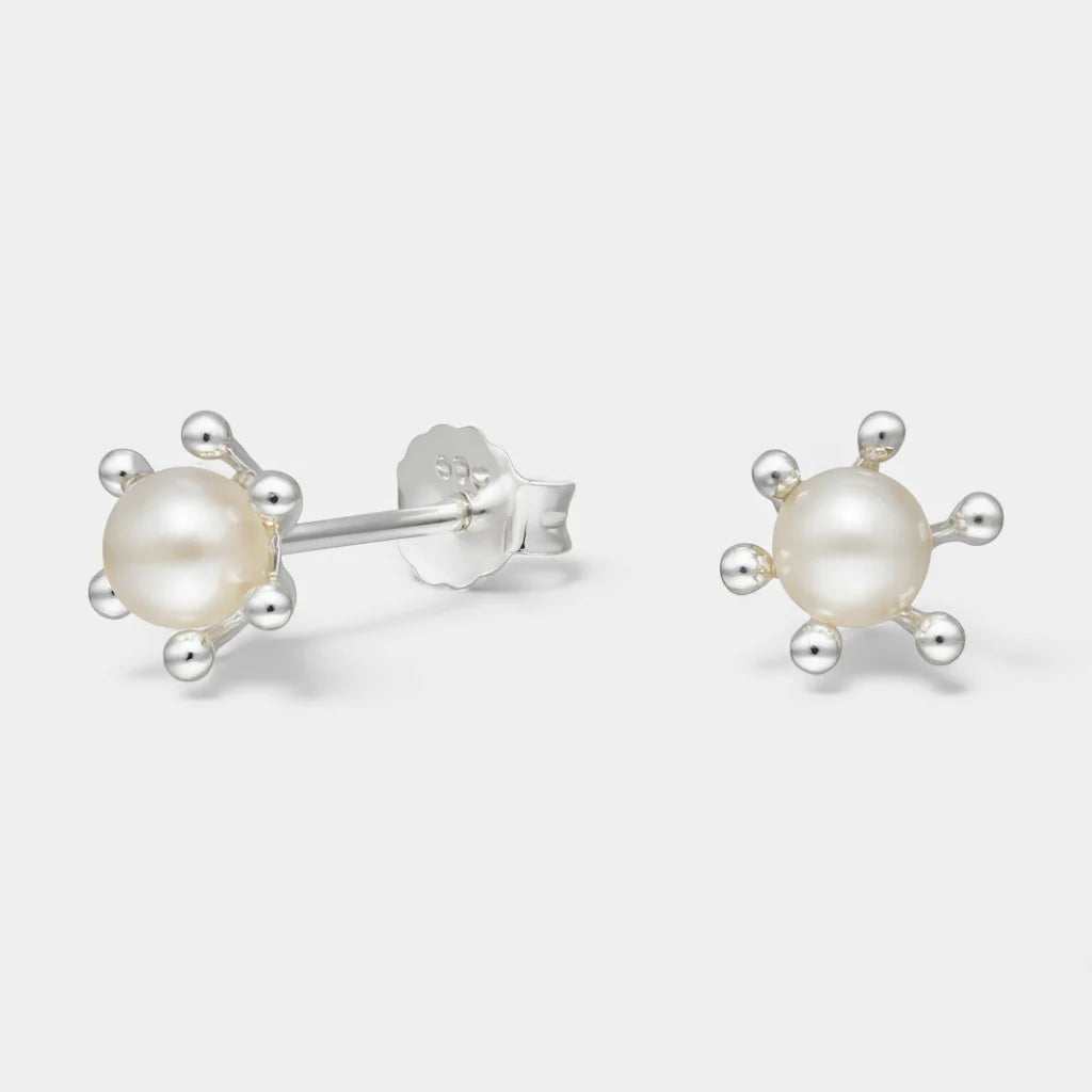 Aro Pistilo con Perla 4 mm