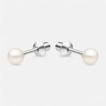 Aro con Tope Perla 4 mm