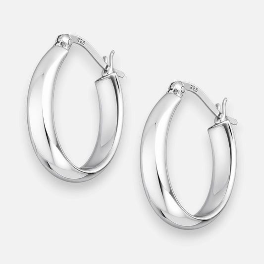 Aro Argolla Ovalada 24x18 mm