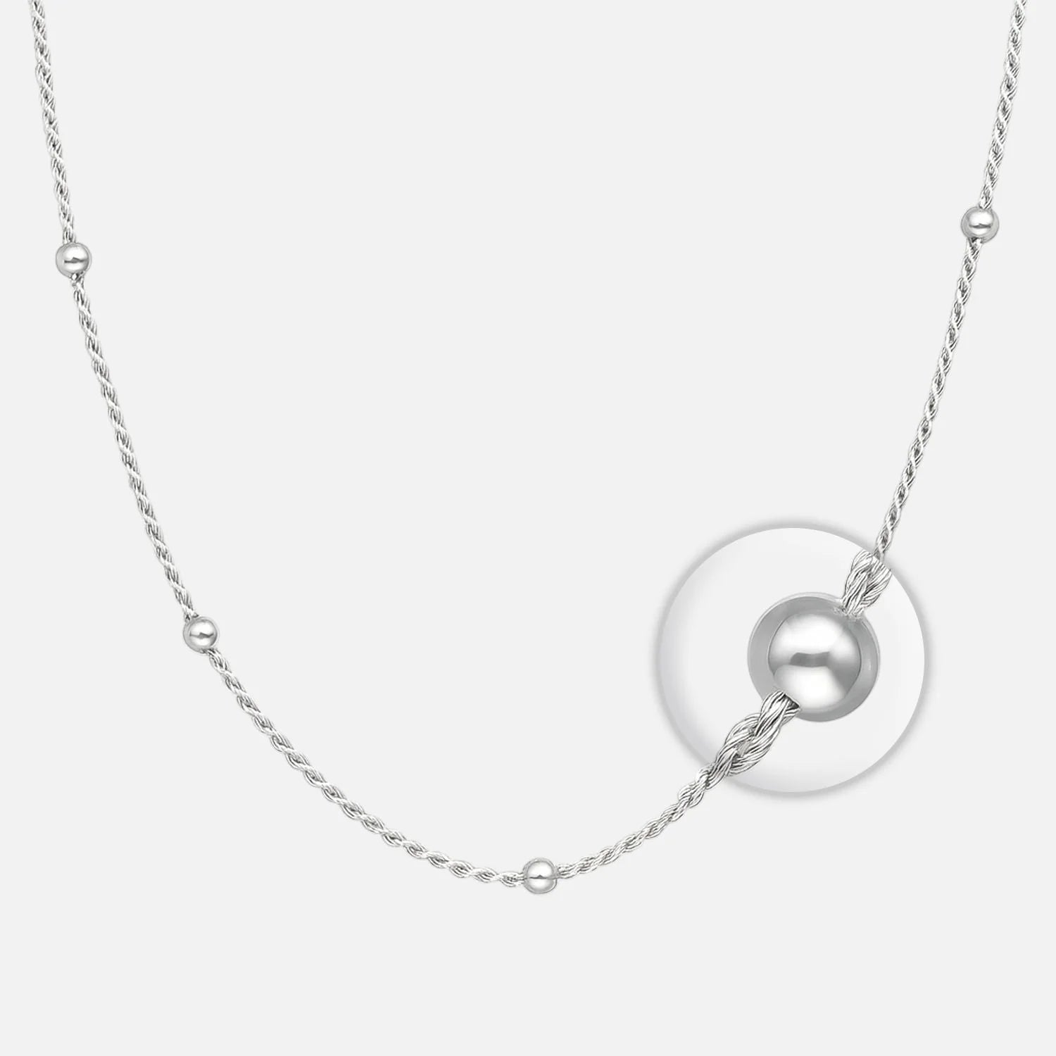 Cadena Turbillon con Bolitas 45