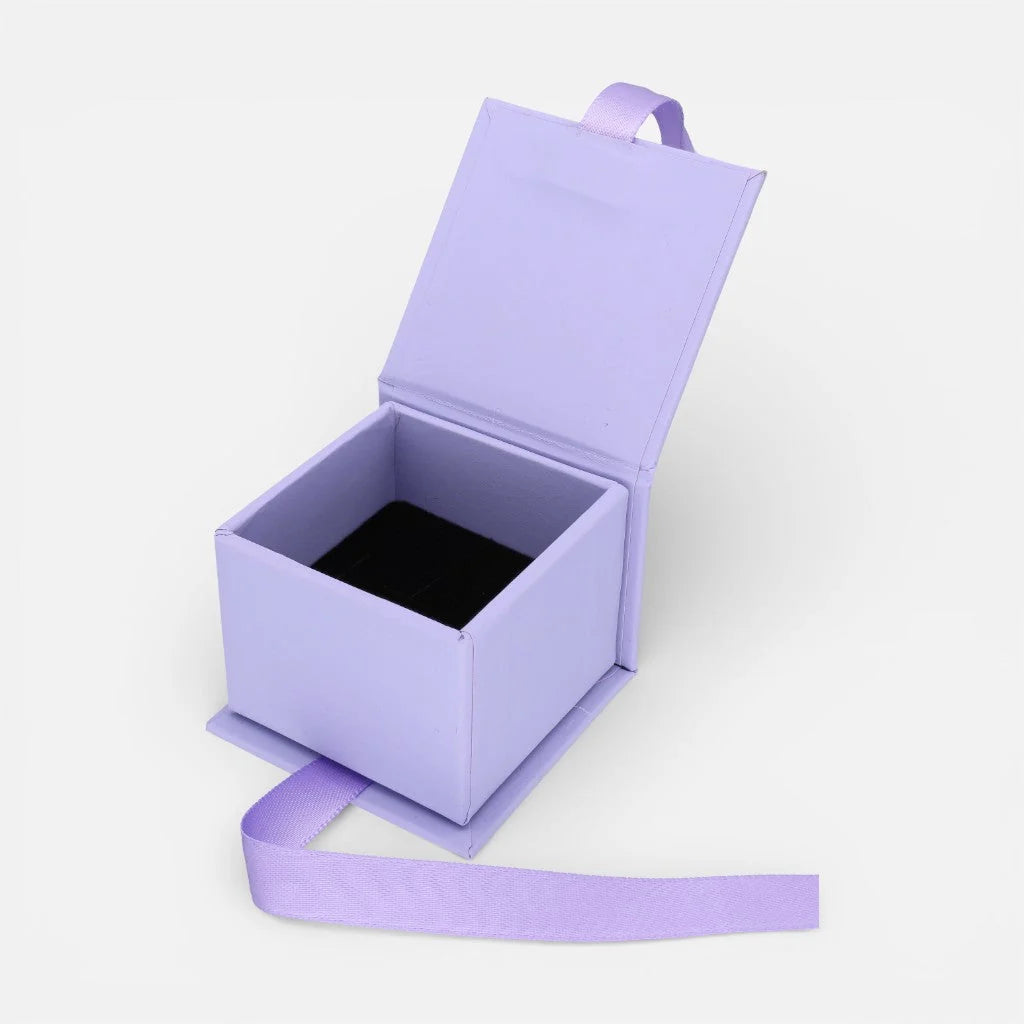 Caja Anillo Rainbow Lace Lila