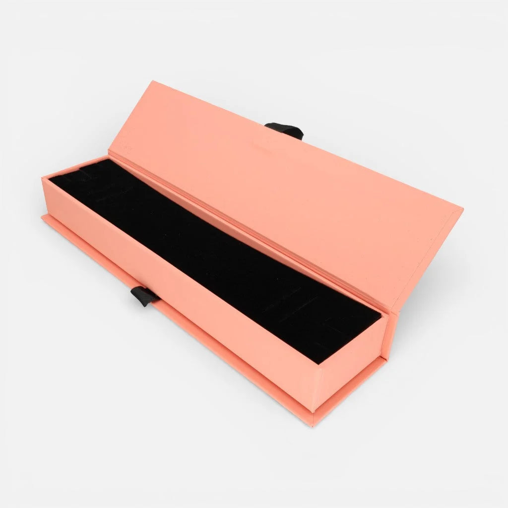Caja De Pulsera Rainbow Lace Damasco