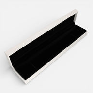 Cofre Blanco Para Pulsera Elegance Mis Joyas