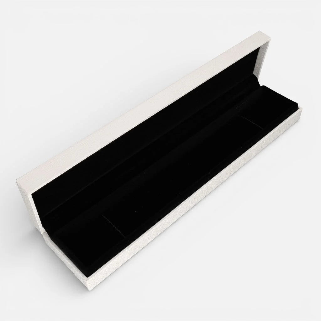Cofre Blanco Para Pulsera Elegance Mis Joyas