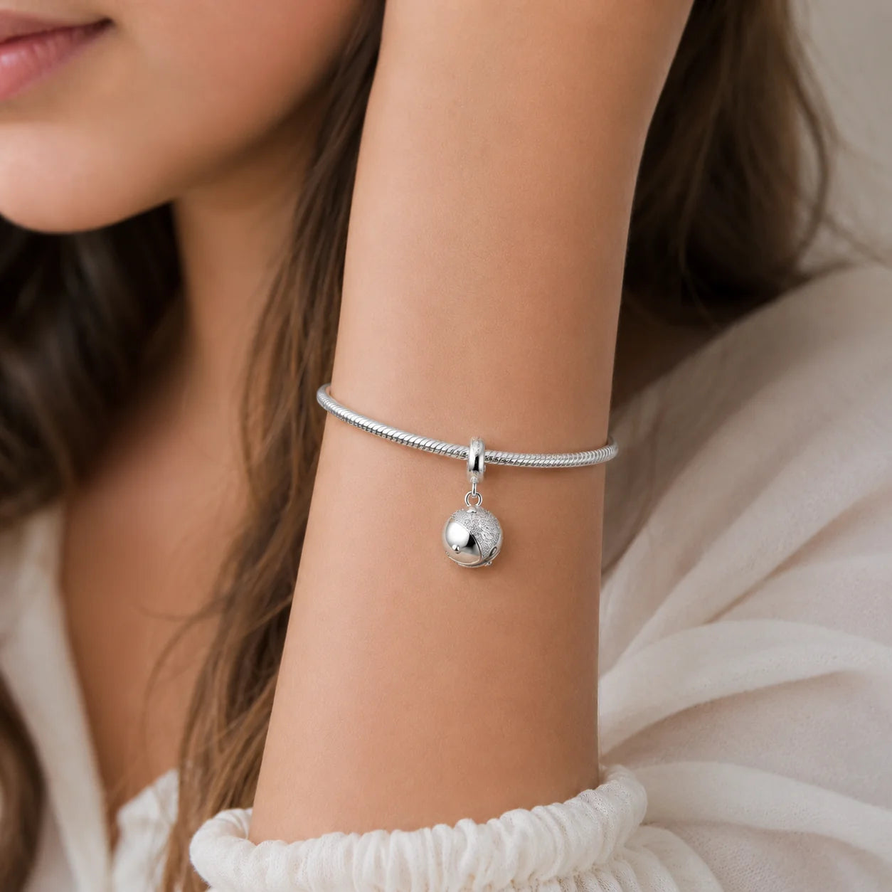 Colgante Charm Yin Yang llamador de Angeles 14 mm