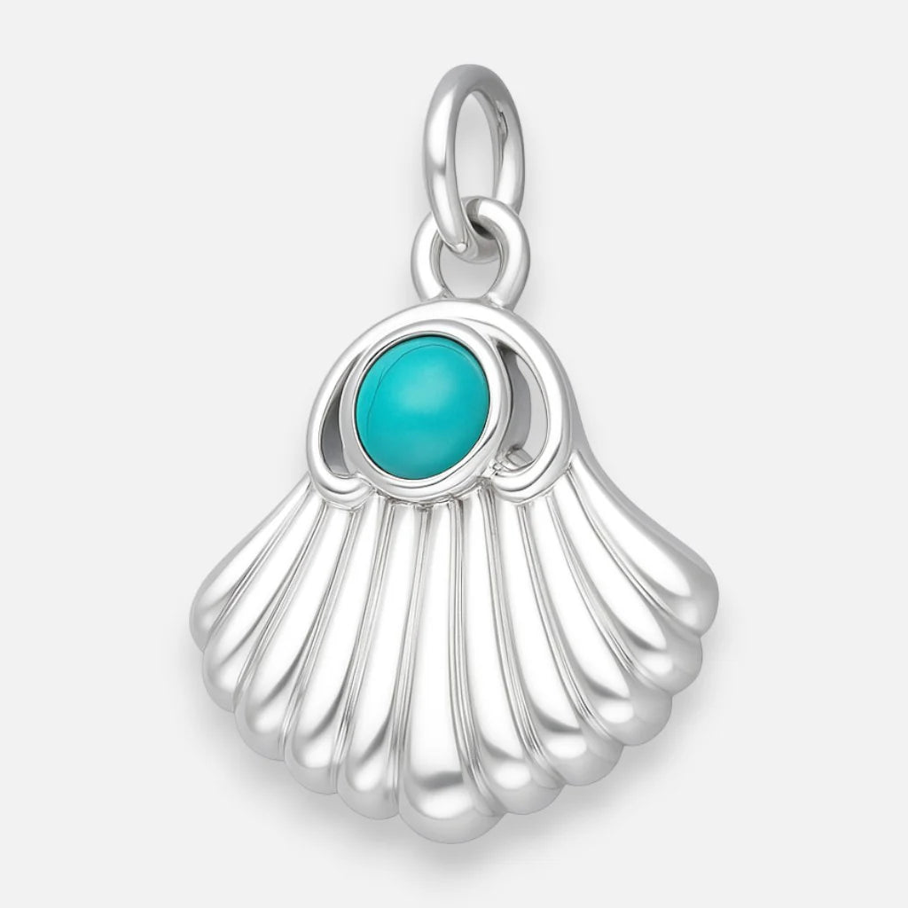 Colgante Concha Turquesa