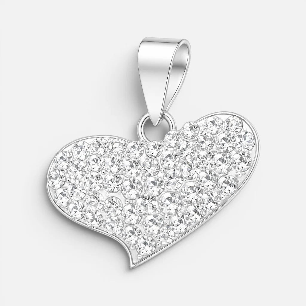 Colgante Corazón Strass