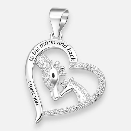 Colgante Corazón Mamá e Hijo Circones