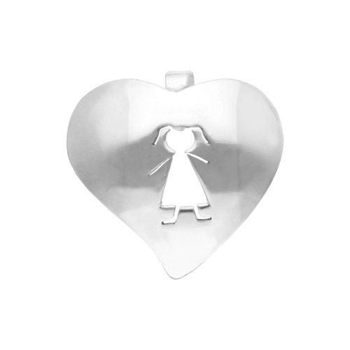 Colgante Corazón Niña