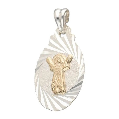 Colgante Divino Niño en Oro