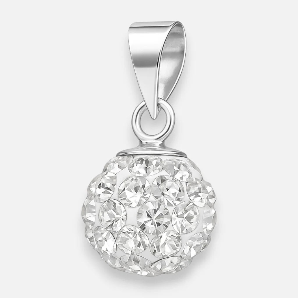 Colgante Esfera Strass 8 mm