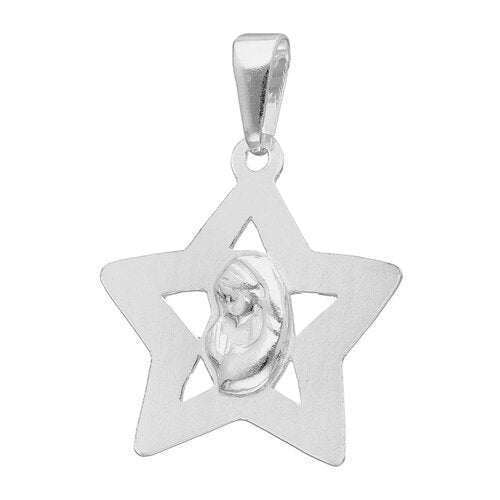 Colgante Estrella Virgen Niña