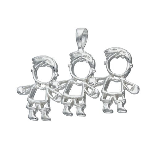 Colgante Silueta Niño Niño Niño