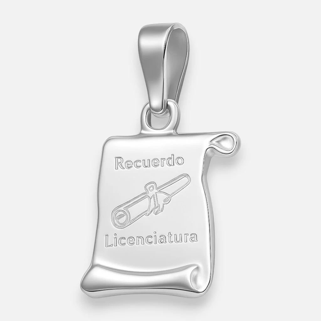 Colgante Pergamino Diploma Licenciatura