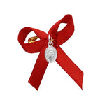 Prendedor Virgen Milagrosa con Cinta
