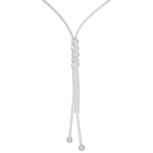 Collar Cascada Espiga Círculos